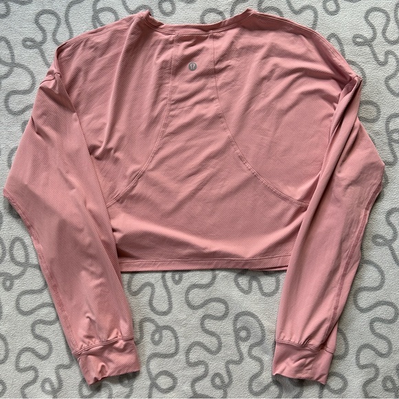 Lululemon Cropped Long Sleeve Tee - Picture 2 of 3